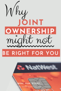 Why you might want to think twice about joint ownership. 