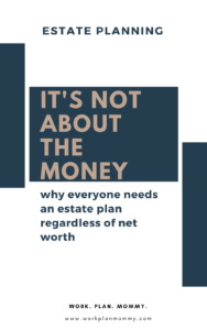 It's not about the money. 
