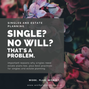 Singles and Estate Planning