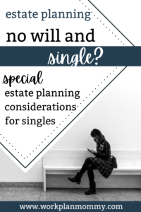 Single and Estate Planning