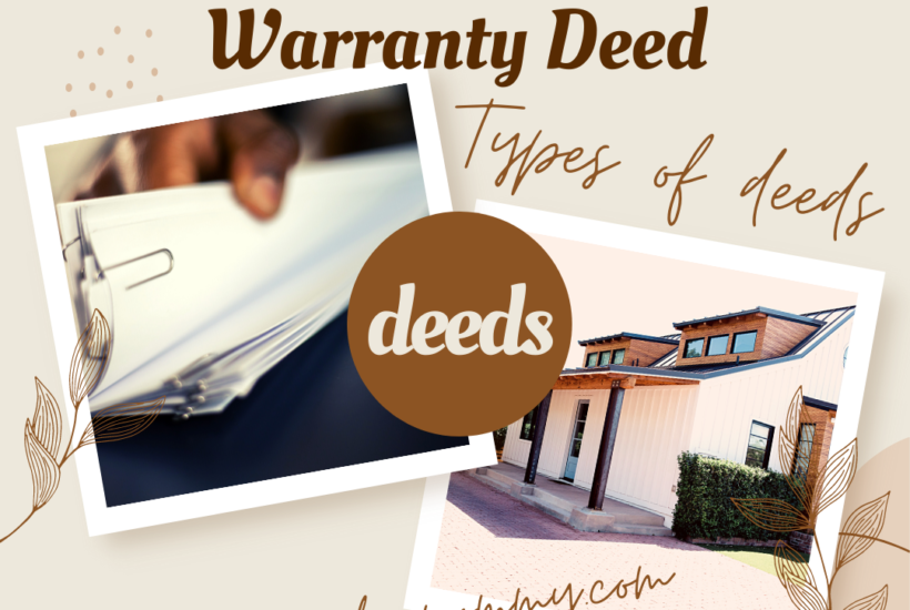 Quitclaim deed vs. Warranty Deed